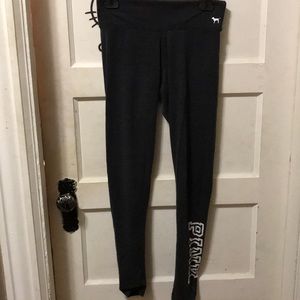Pink leggings(dark gray)